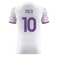 Fiorentina Nicolas Gonzalez #10 Replica Away Shirt 2023-24 Short Sleeve